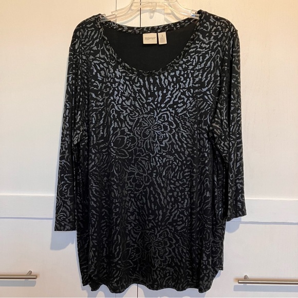 Sleeved Scallop Tunic Canapa